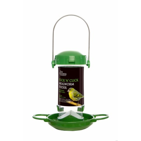 Tom Chambers flick and click Mealworm feeder